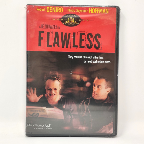 Flawless (DVD, 1999, Widescreen) Drama Di Niro Seymour Hoffman Friendship Rare - Picture 9 of 10
